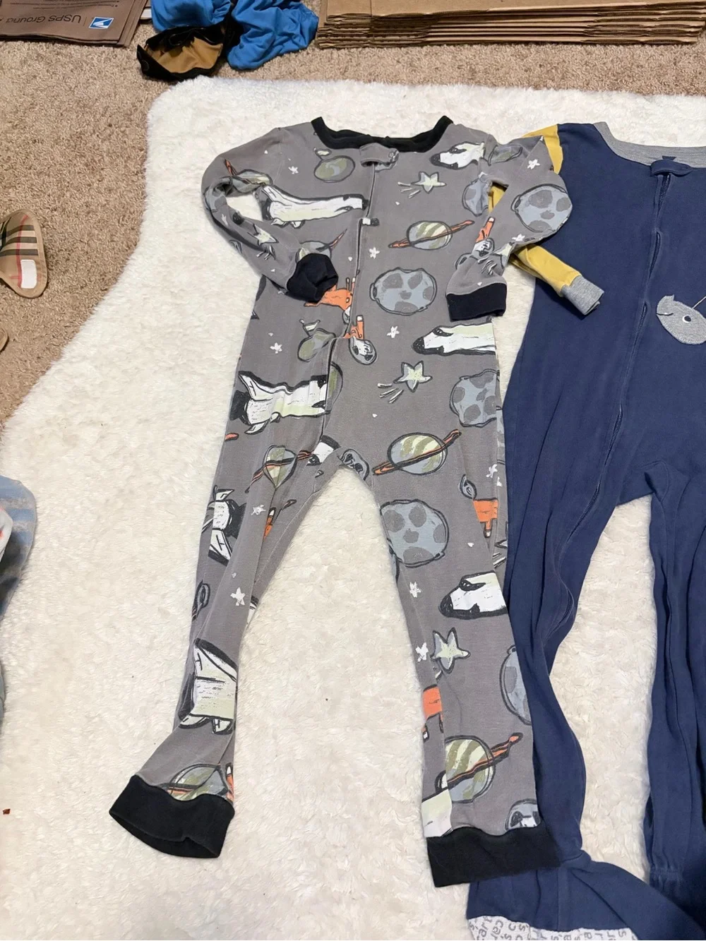 Carter's Space, Construction & Navy Shorts 3-Piece Clothing Lot size 5T